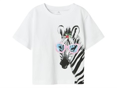 Name It t-shirt white with zebra print